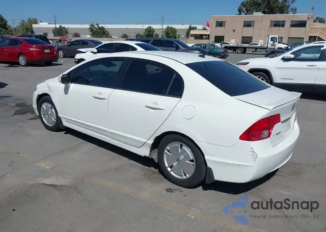 2008 Honda Civic Hybrid from USA, damaged, VIN JHMFA36248S020476
